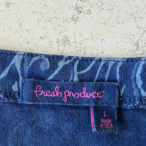 Fresh Produce Blue Sleeveless Dress - Picture 3 of 4